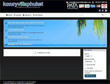 Tablet Screenshot of luxuryvillaphuket.net